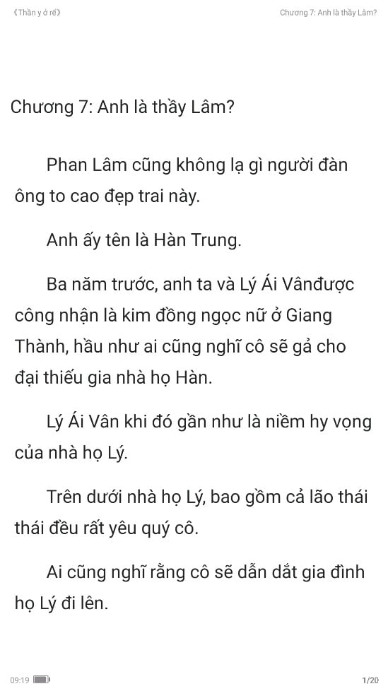 thần y ở rể