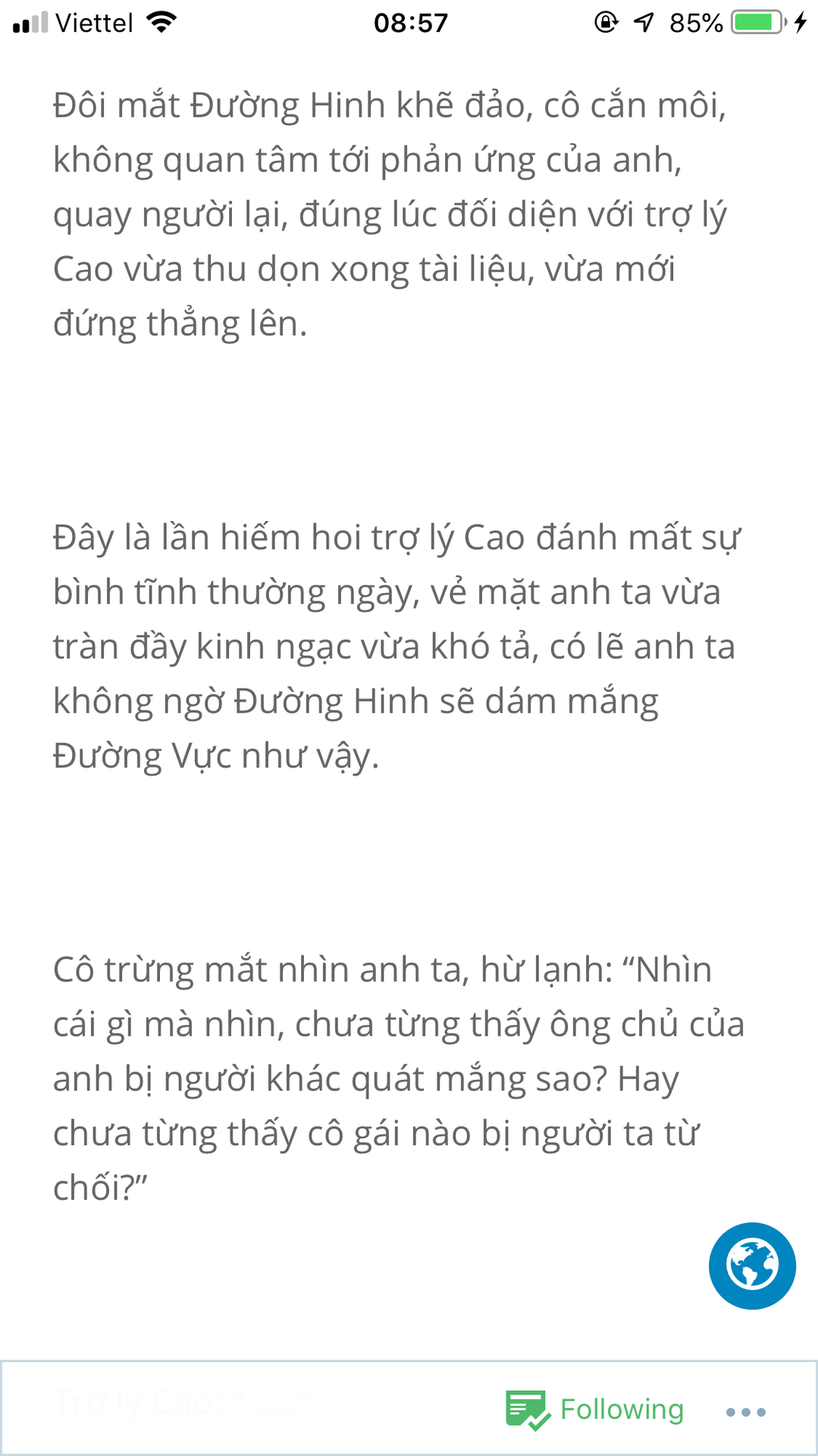 Lần đầu up kiểu này Không bit các nàng có đọc được không Vì giới hạn số lượng ảnh nên một chương sẽ up làm nhiều phần 