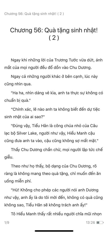 chàng rể đại gia chương 56