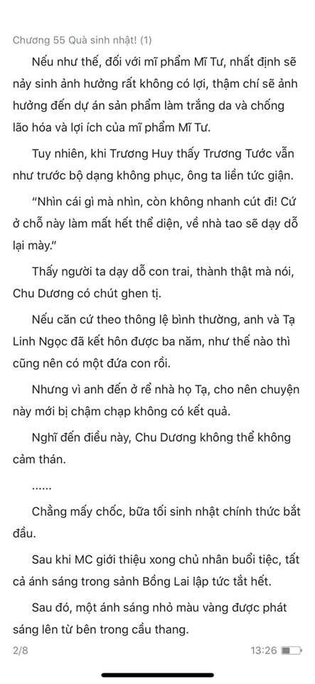 chàng rể đại gia chương 55