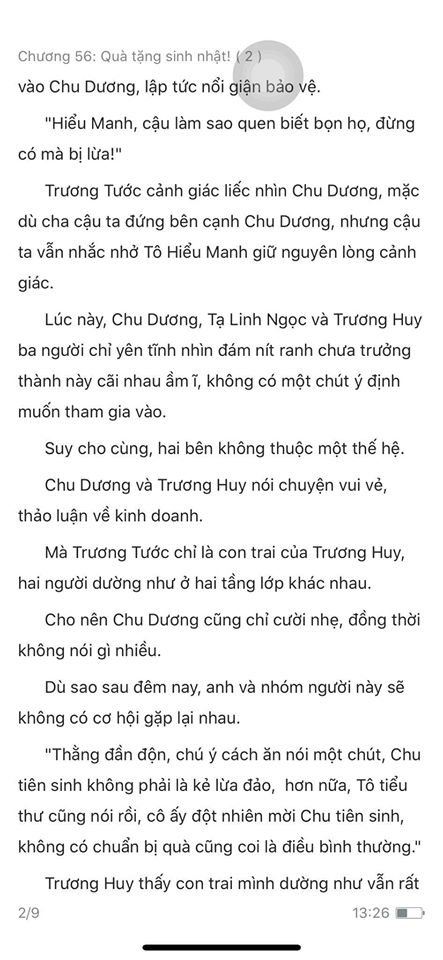 chàng rể đại gia chương 56