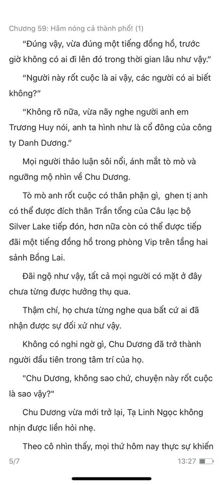 chàng rể đại gia chương 59