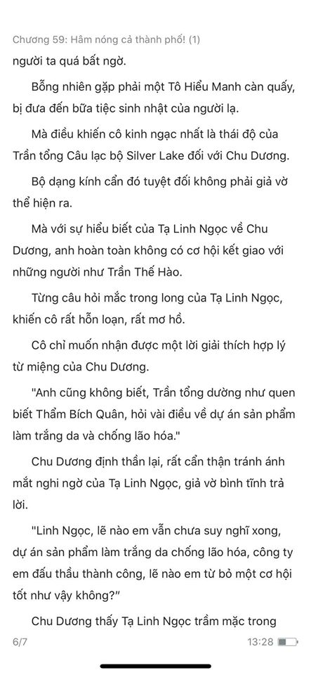 chàng rể đại gia chương 59