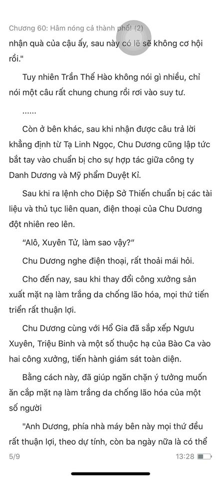 chàng rể đại gia chương 60