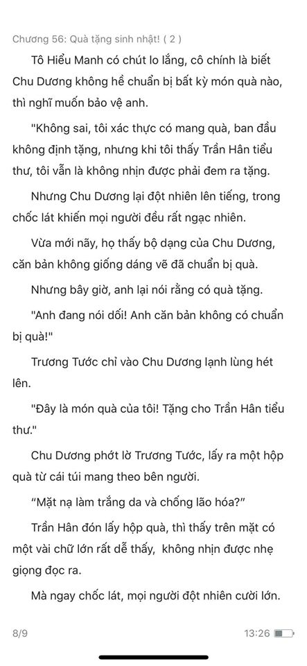 chàng rể đại gia chương 56