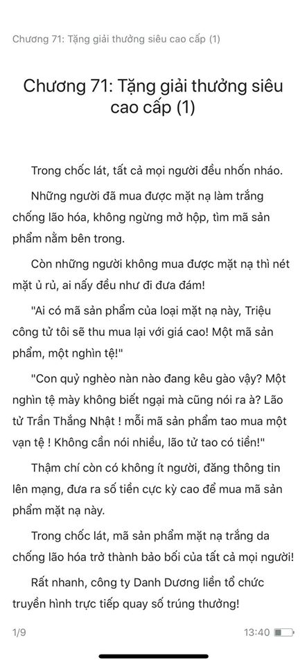 chàng rể đại gia chương 71