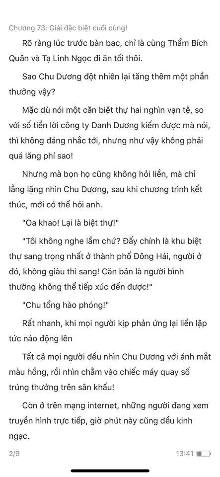 chàng rể đại gia chương 73