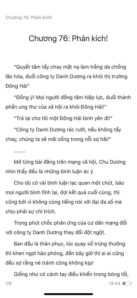 chàng rể đại gia chương 76