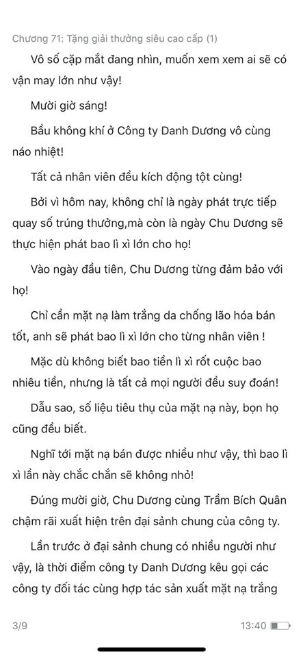 chàng rể đại gia chương 71