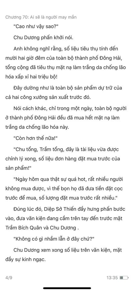 chàng rể đại gia chương 70