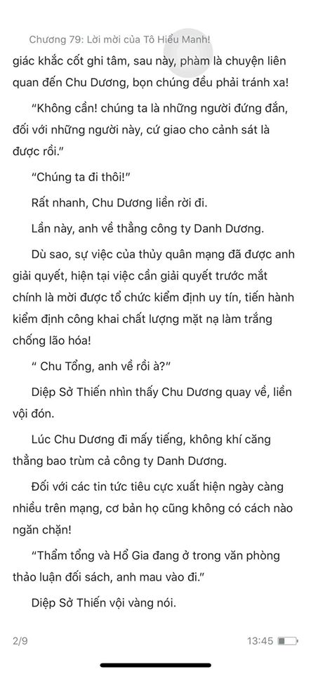 chàng rể đại gia chương 79