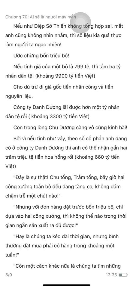 chàng rể đại gia chương 70