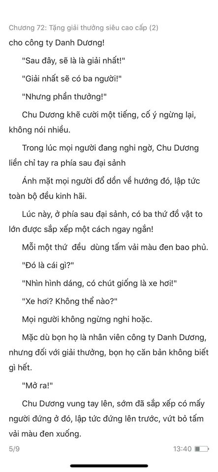 chàng rể đại gia chương 72