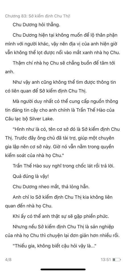 chàng rể đại gia chương 83