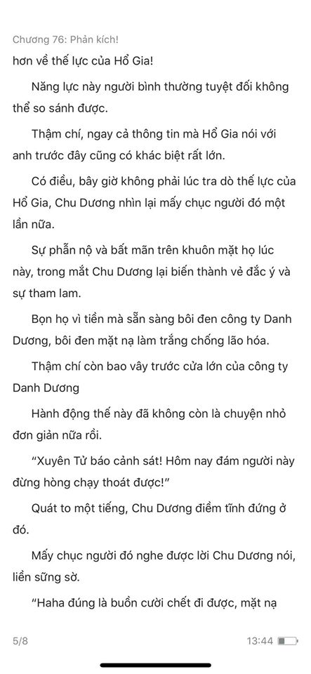 chàng rể đại gia chương 76