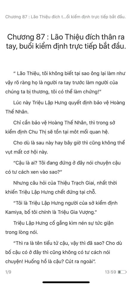 chàng rể đại gia chương 87