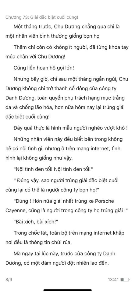 chàng rể đại gia chương 73