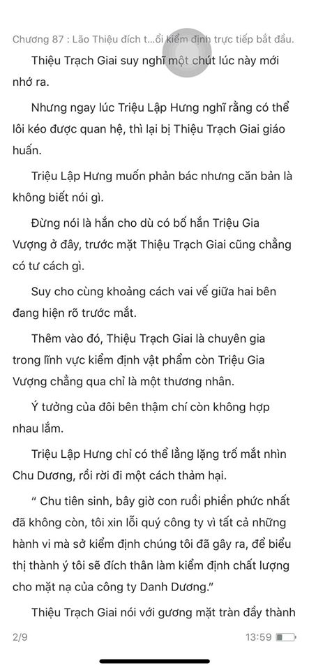 chàng rể đại gia chương 87