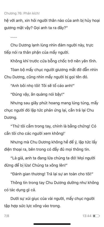 chàng rể đại gia chương 76