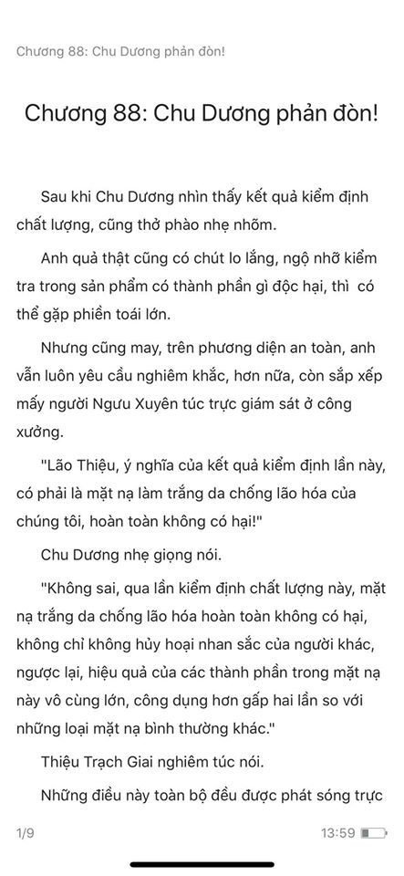 chàng rể đại gia chương 88