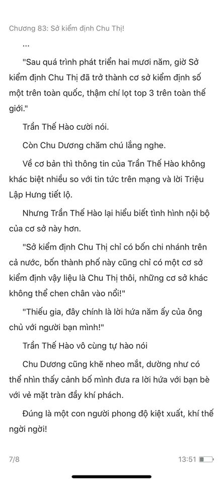 chàng rể đại gia chương 83