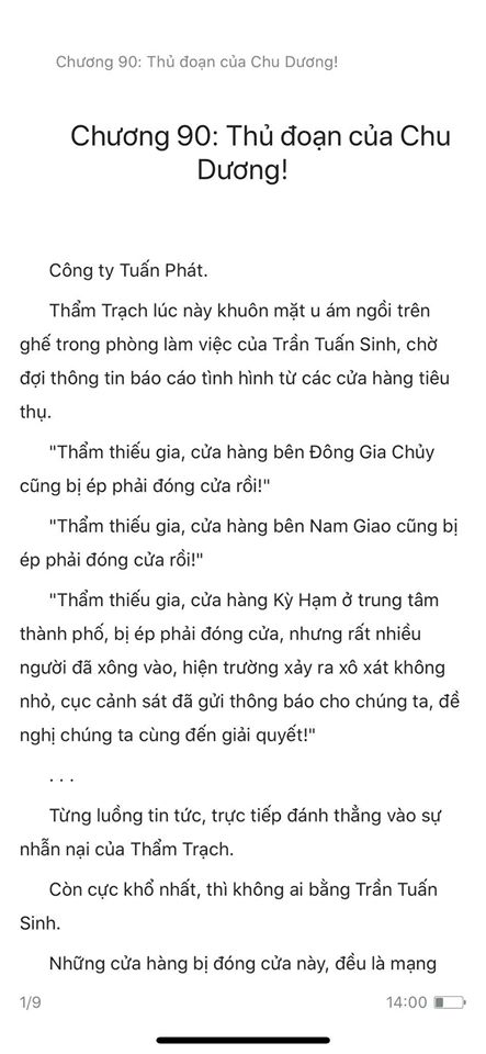 chàng rể đại gia chương 90