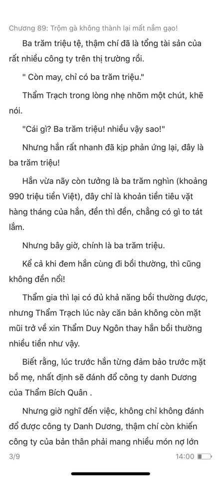 chàng rể đại gia chương 89