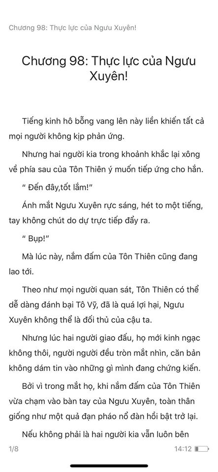 chàng rể đại gia chương 98