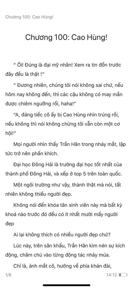 chàng rể đại gia chương 100