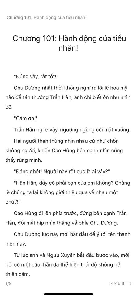 chàng rể đại gia chương 101