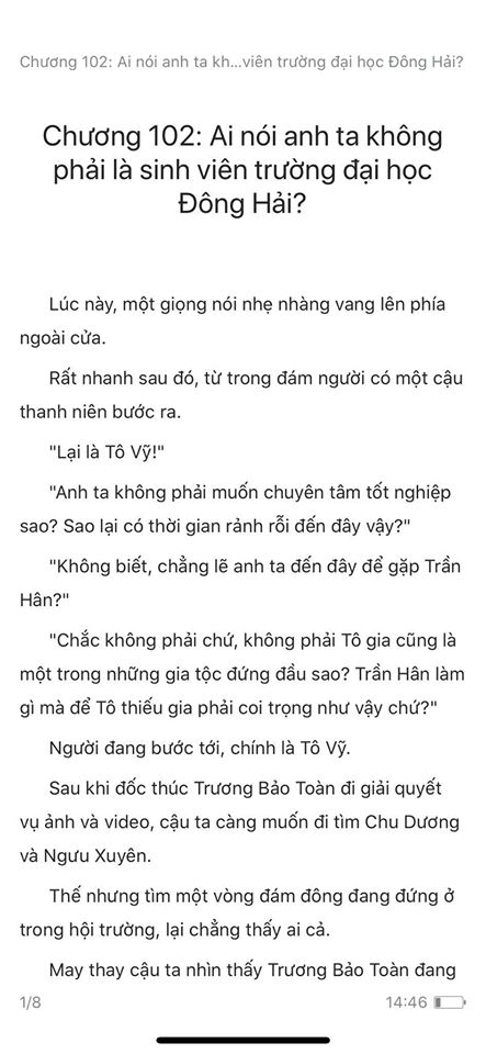 chàng rể đại gia chương 102