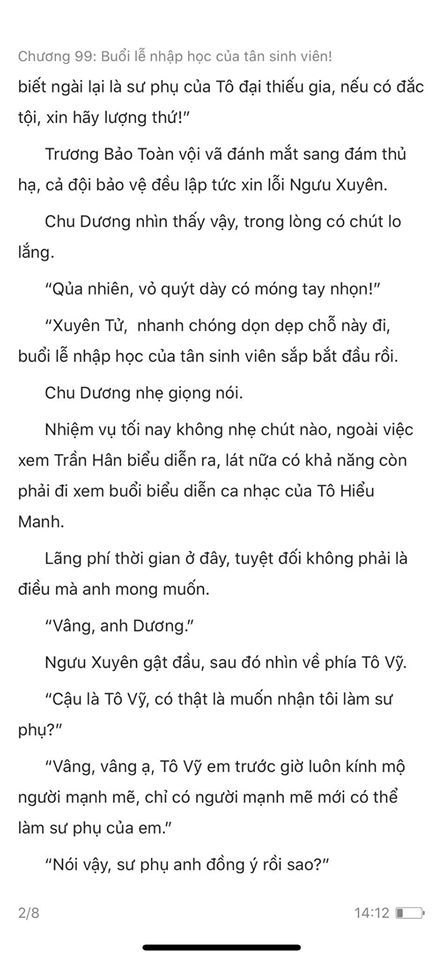 chàng rể đại gia chương 99