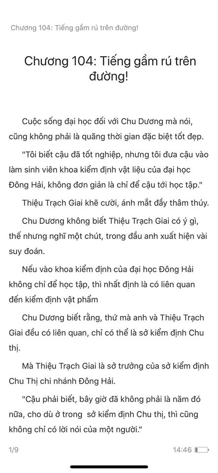 chàng rể đại gia chương 104