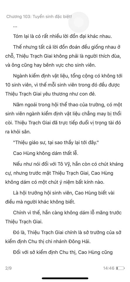 chàng rể đại gia chương 103