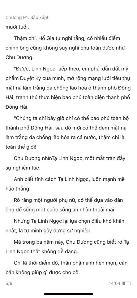 chàng rể đại gia chương 91