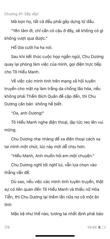 chàng rể đại gia chương 91