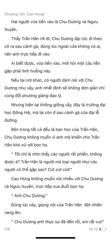 chàng rể đại gia chương 100