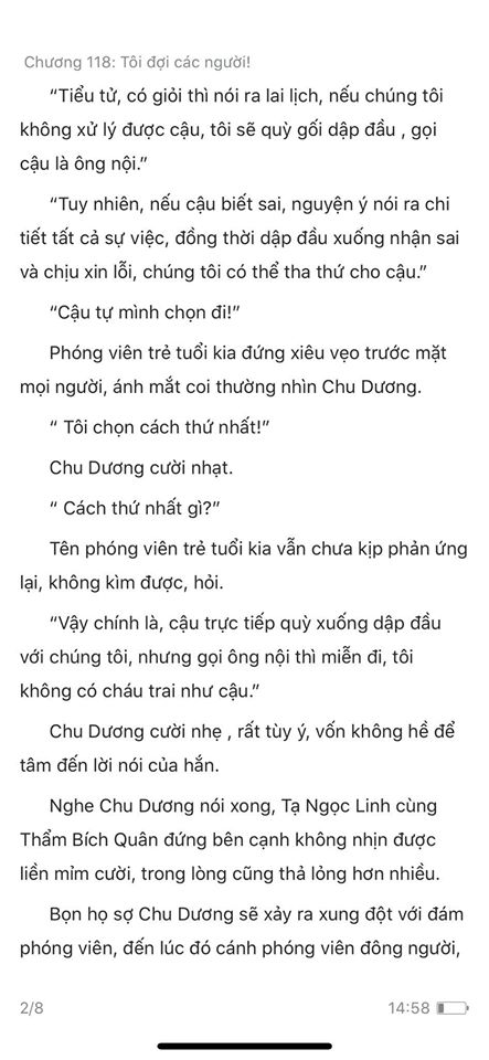 chàng rể đại gia chương 118