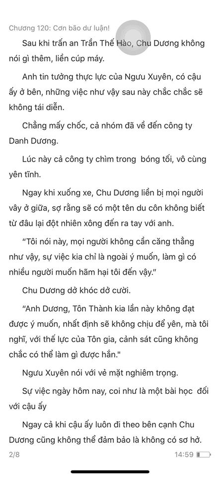 chàng rể đại gia chương 120