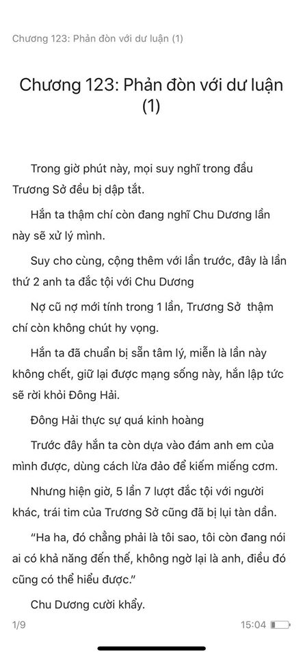 chàng rể đại gia chương 123