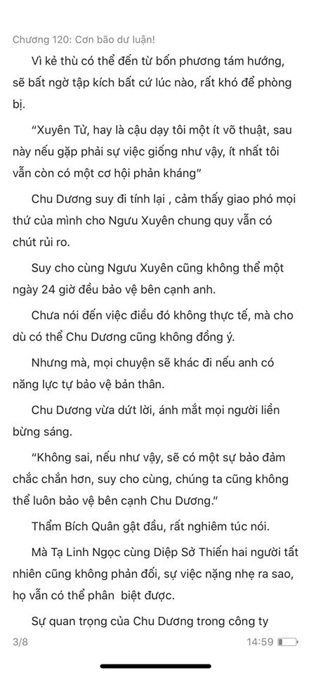 chàng rể đại gia chương 120