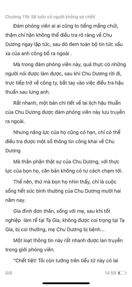 chàng rể đại gia chương 119