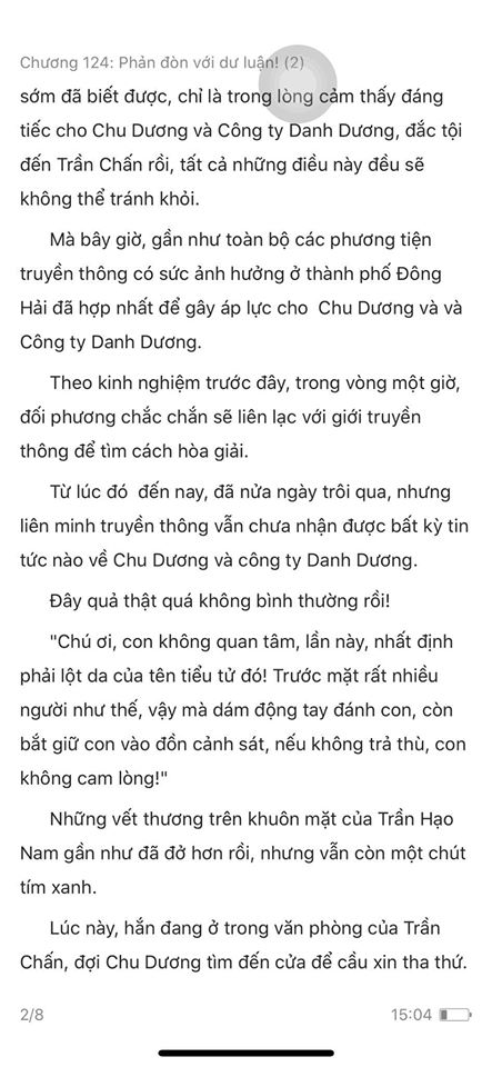 chàng rể đại gia chương 124