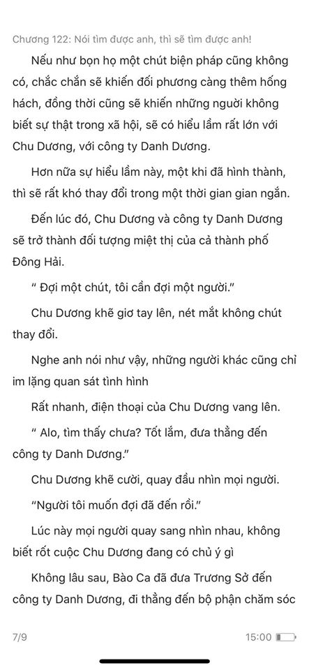 chàng rể đại gia chương 122