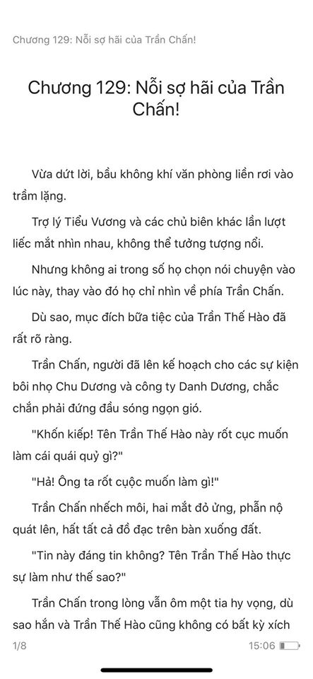 chàng rể đại gia chương 129