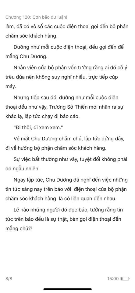 chàng rể đại gia chương 120