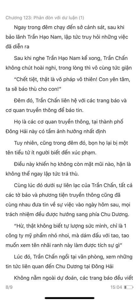 chàng rể đại gia chương 123