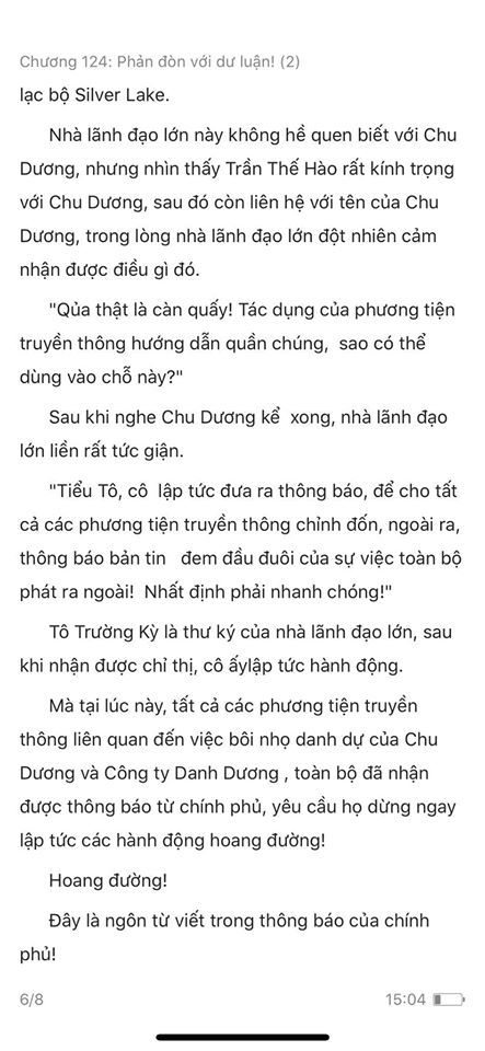 chàng rể đại gia chương 124