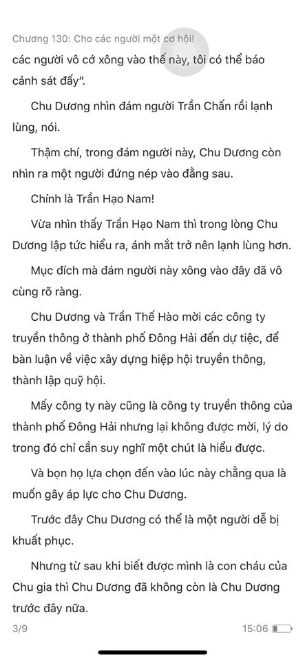 chàng rể đại gia chương 130