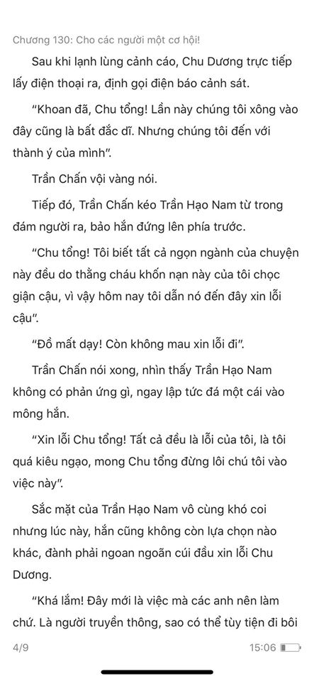 chàng rể đại gia chương 130